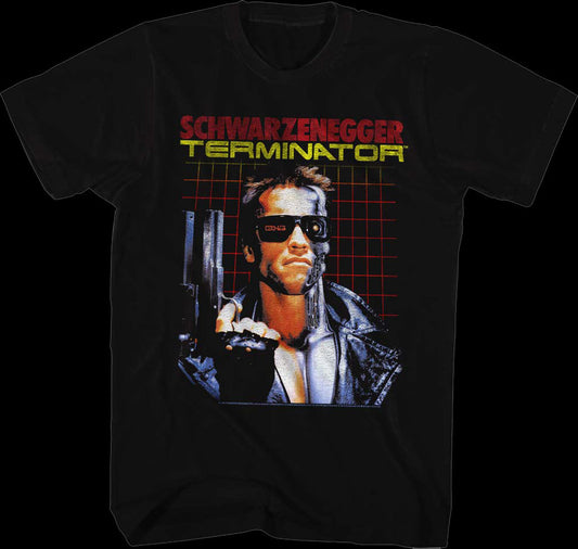 Grid Poster Terminator T-Shirt