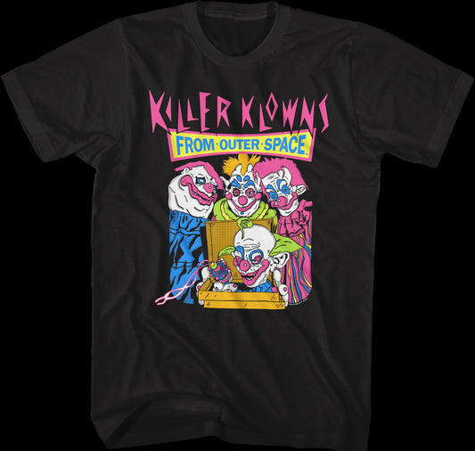 Pizza Box Killer Klowns From Outer Space T-Shirt