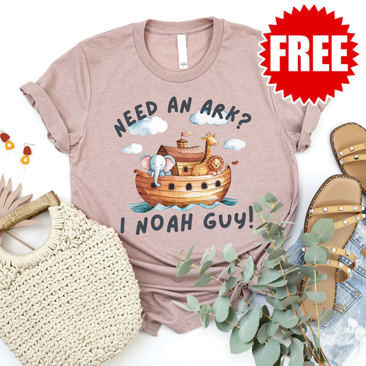 I Noah Guy Tee - Heather Pink Gravel - 0