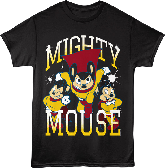 Heroic Poses Mighty Mouse T-Shirt