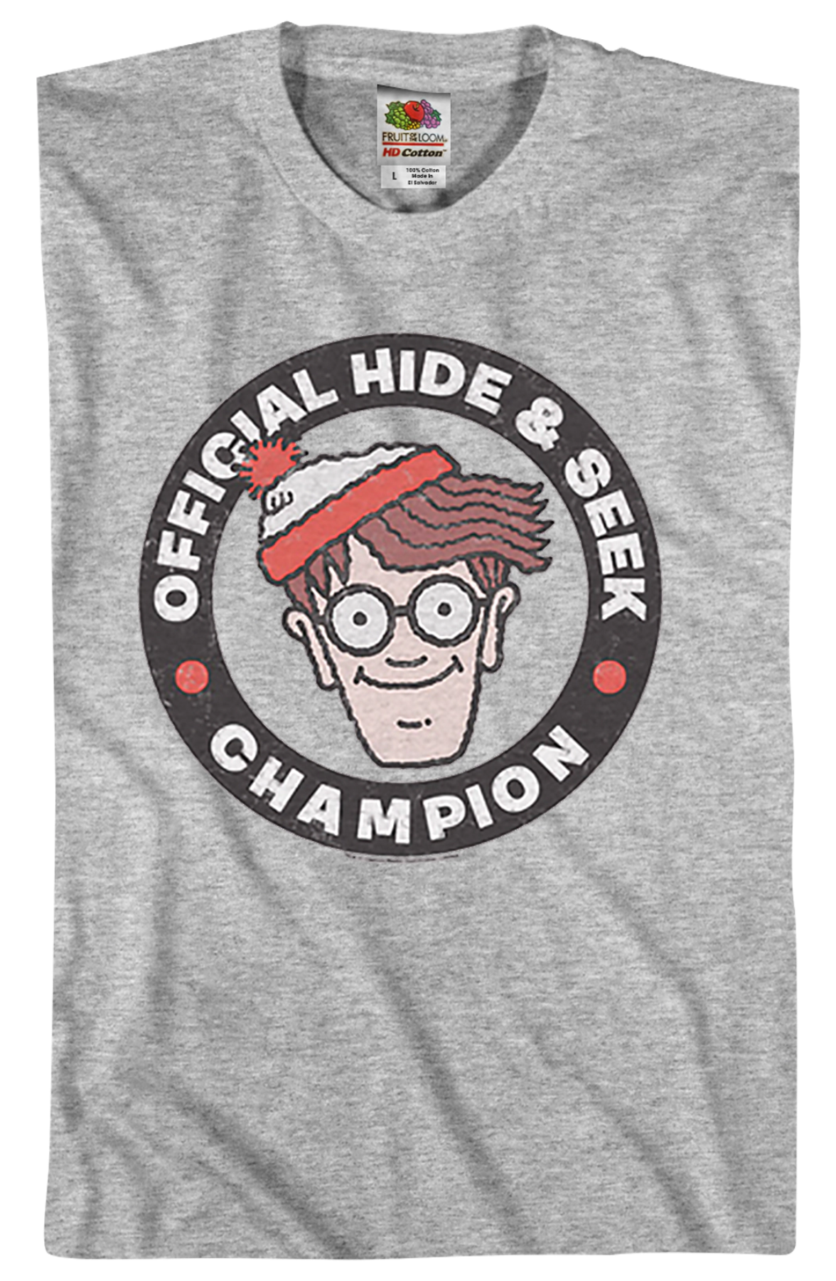 Hide and Seek Champion Where's Waldo T-Shirt
