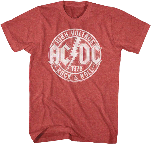 High Voltage Rock and Roll ACDC T-Shirt