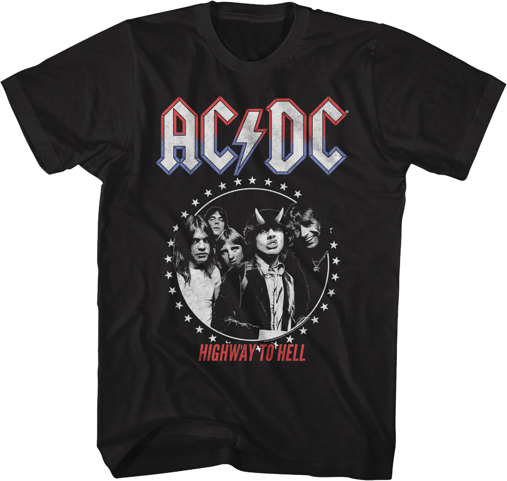 Highway To Hell Presidential Seal ACDC T-Shirt