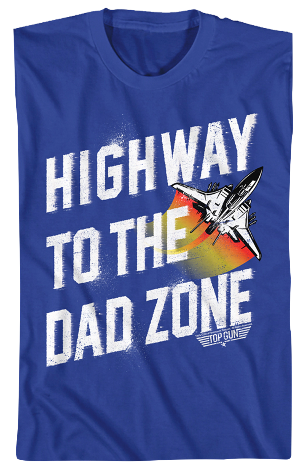 Highway To The Dad Zone Top Gun T-Shirt