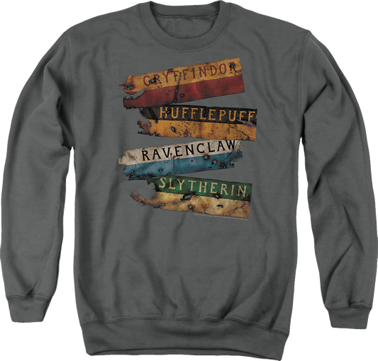Hogwarts Houses Harry Potter Sweatshirt