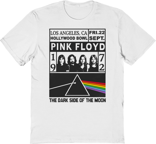 Hollywood Bowl 1972 Pink Floyd T-Shirt