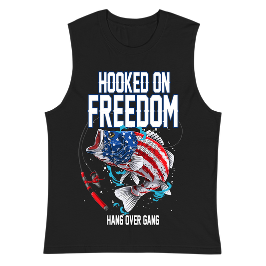 Hooked On Freedom Sleeveless Shirt