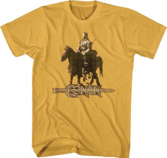 Horseback Conan The Barbarian T-Shirt