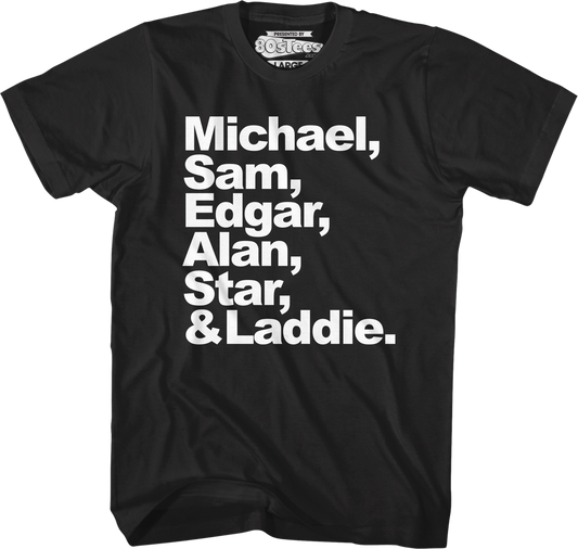 Human Names Lost Boys T-Shirt