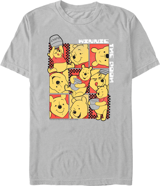 Hunny Collage Winnie The Pooh T-Shirt