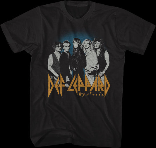 Hysteria Group Photo Def Leppard T-Shirt