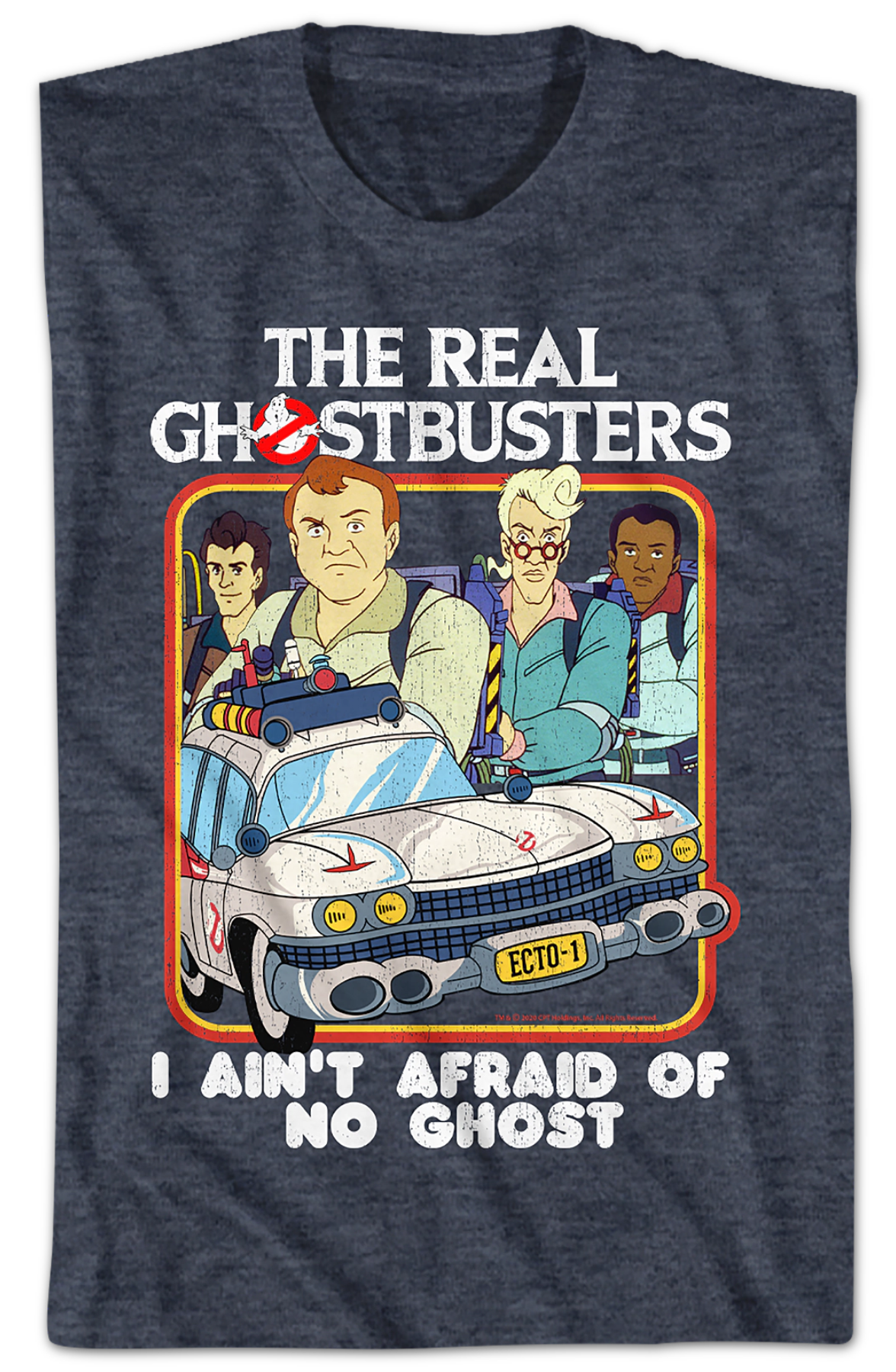 I Ain't Afraid Of No Ghost Real Ghostbusters T-Shirt