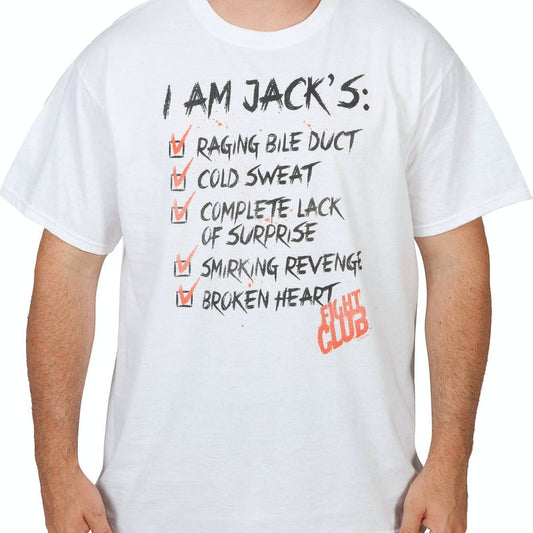 I Am Jacks Fight Club Shirt