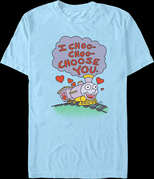 I Choo-Choo-Choose You Simpsons T-Shirt