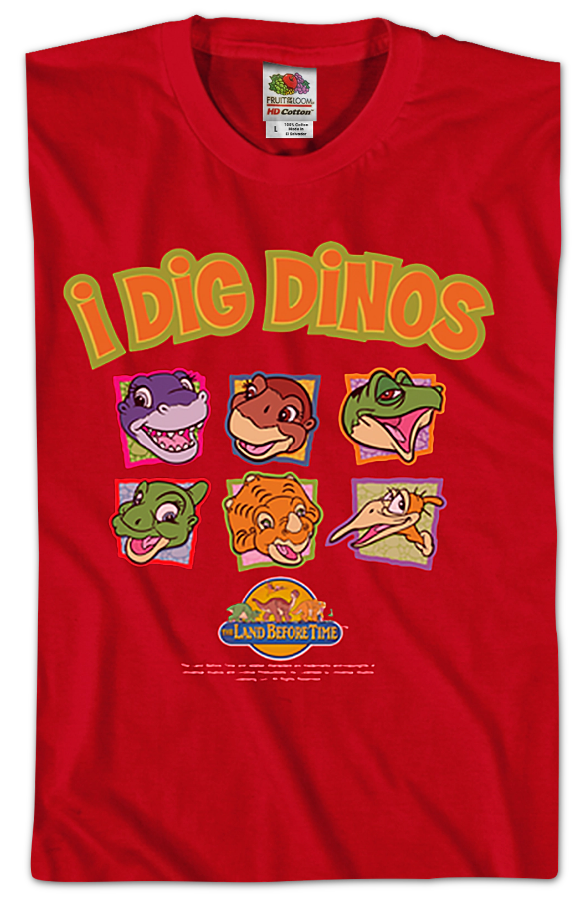 I Dig Dinos Land Before Time T-Shirt