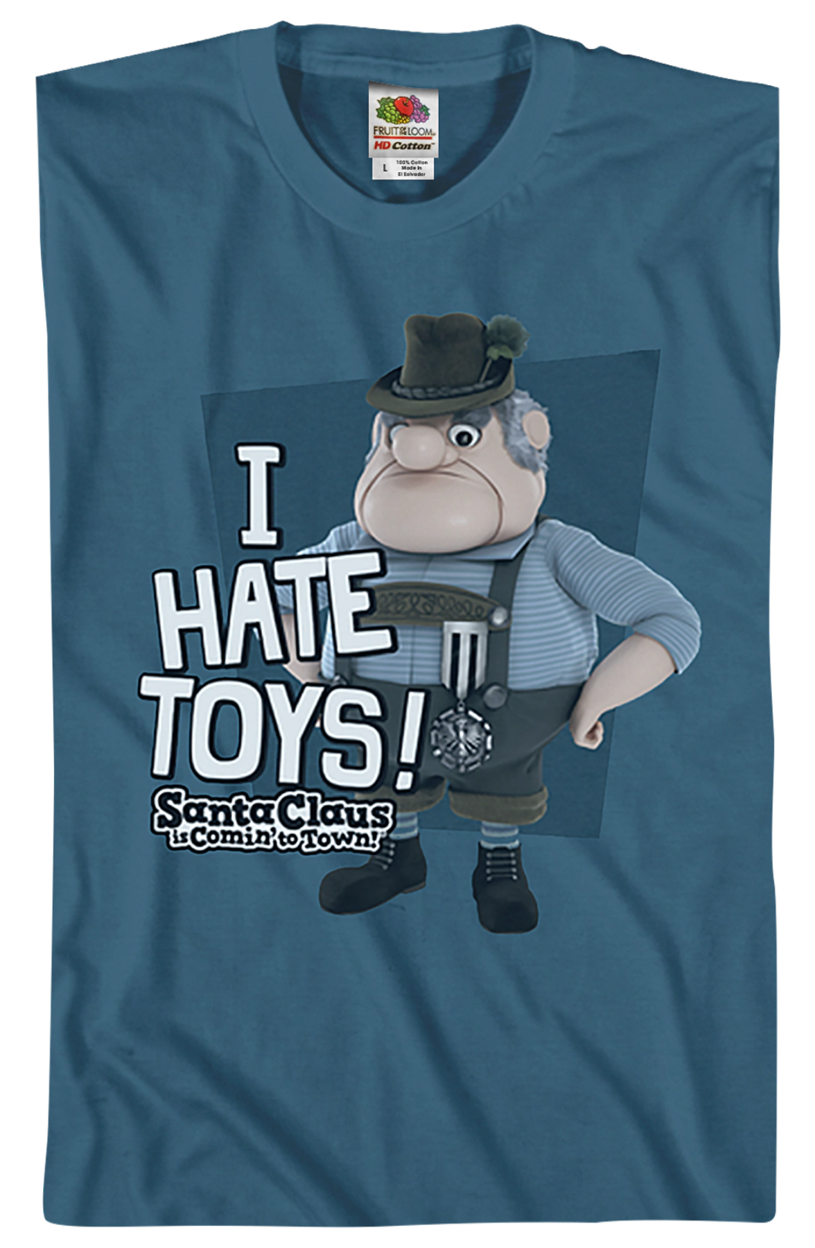 I Hate Toys Santa Claus Is Comin' To Town T-Shirt