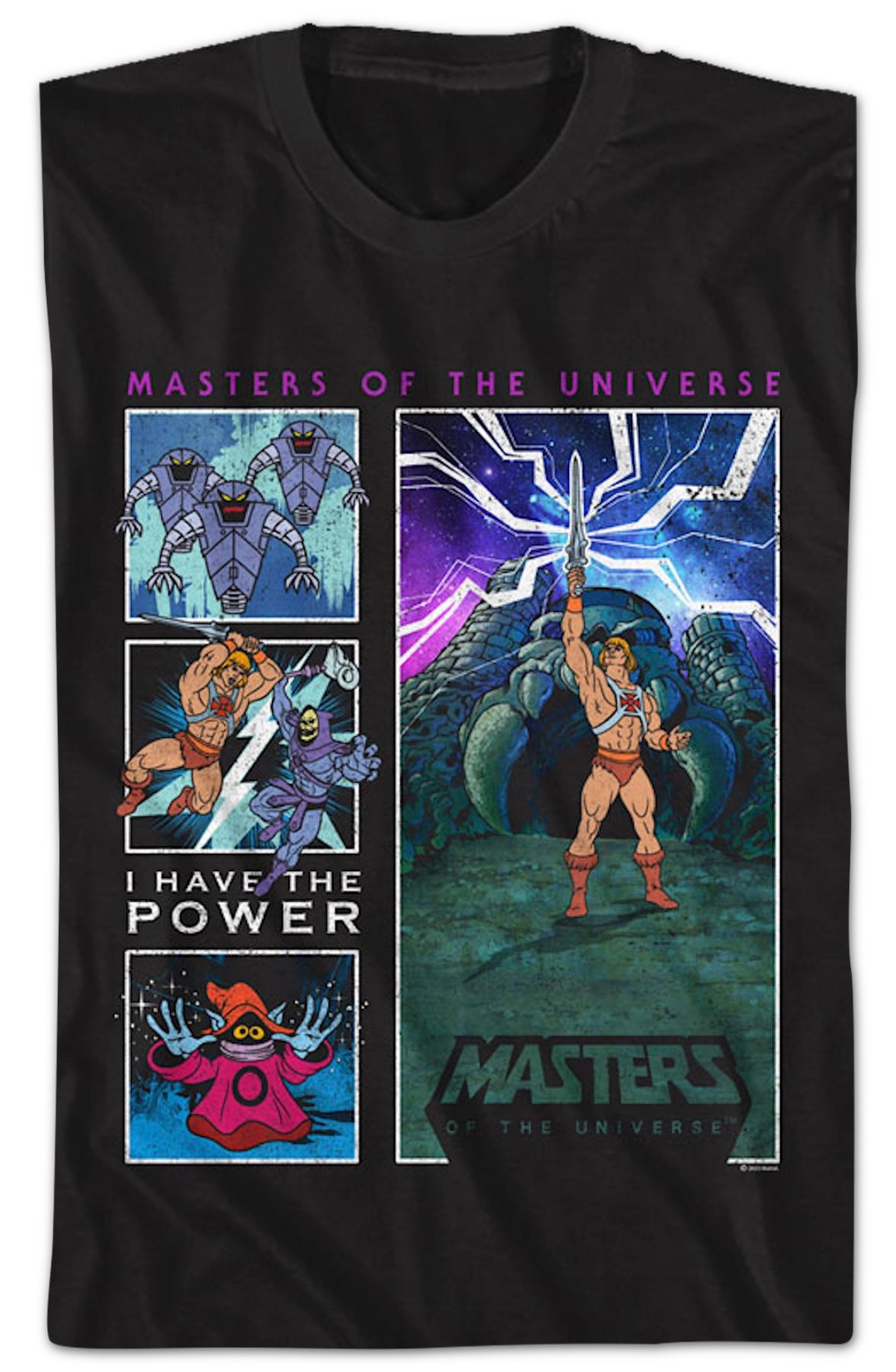 I Have the Power Collage Masters of the Universe T-Shirt