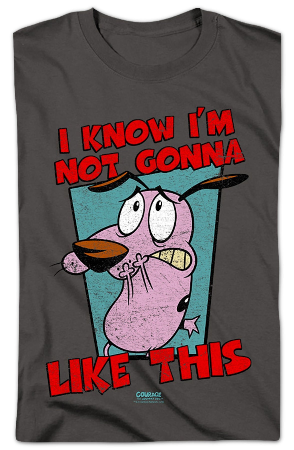 I Know I'm Not Gonna Like This Courage The Cowardly Dog T-Shirt