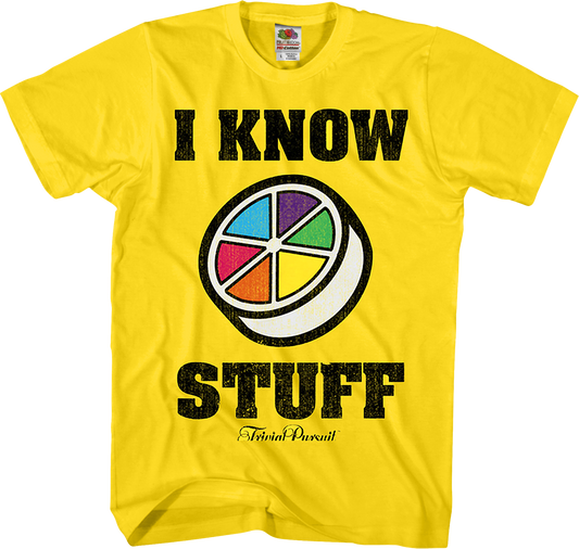 I Know Stuff Trivial Pursuit T-Shirt