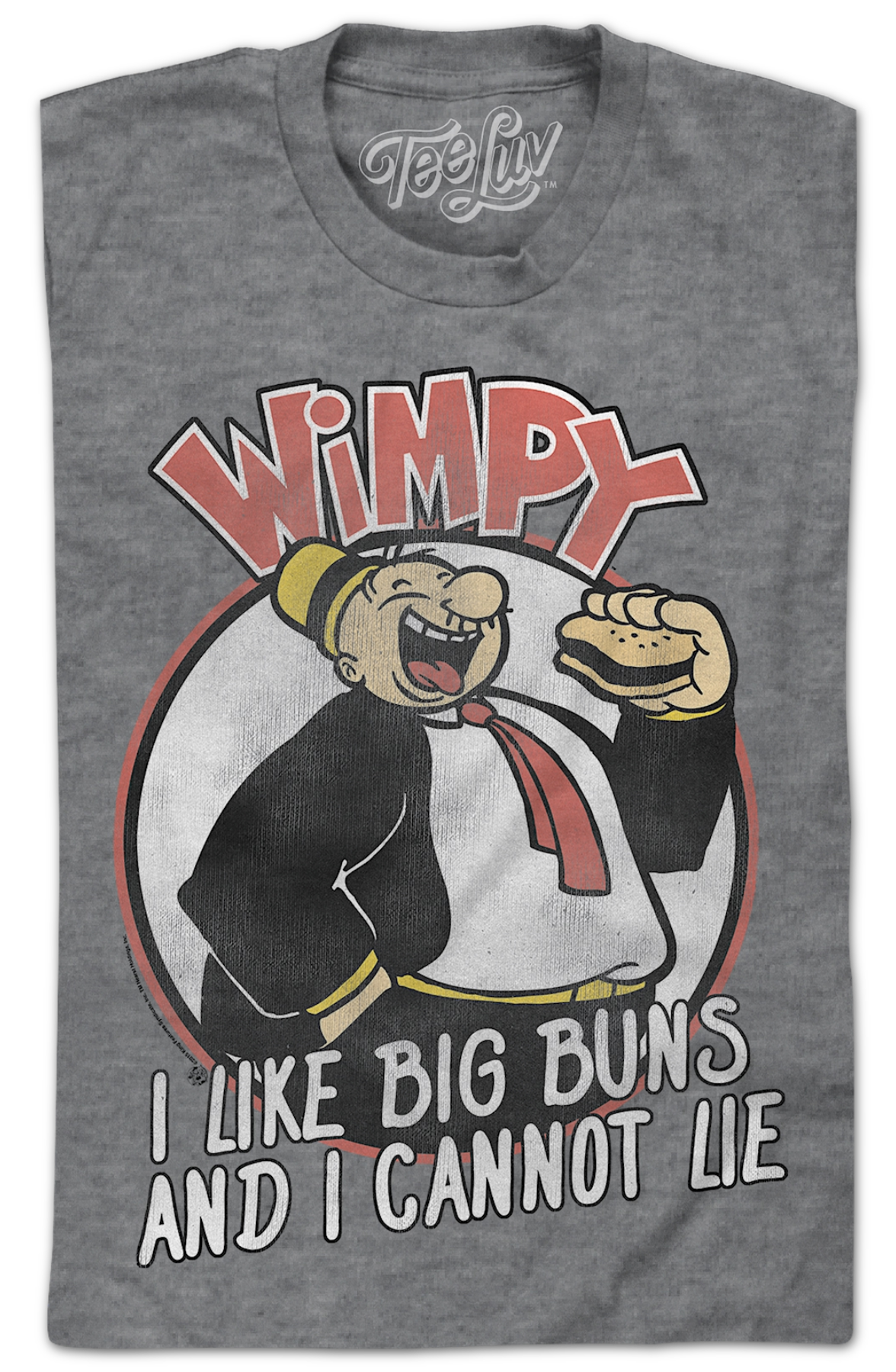 I Like Big Buns And I Cannot Lie Popeye T-Shirt