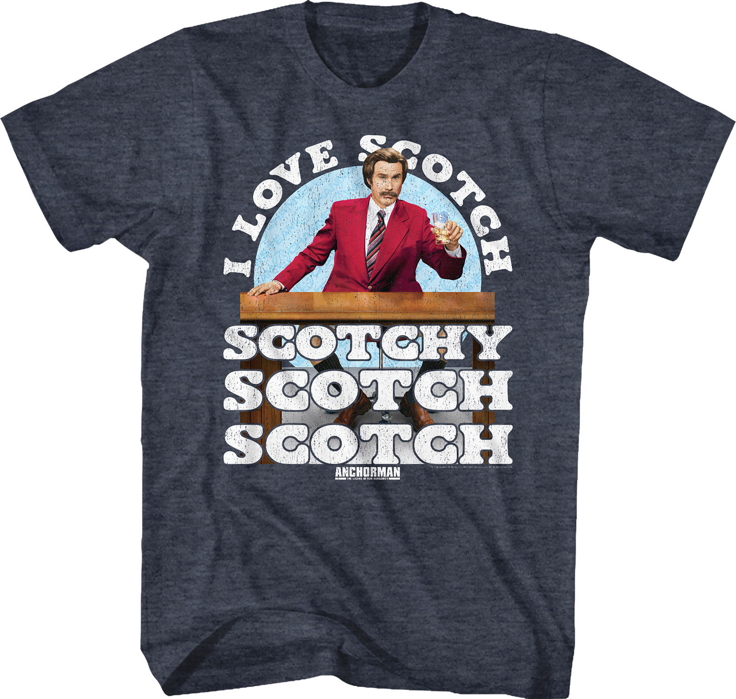 I Love Scotch Anchorman T-Shirt