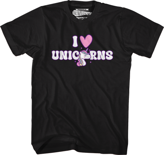 I Love Unicorns T-Shirt