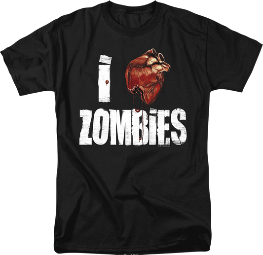 I Love Zombies T-Shirt
