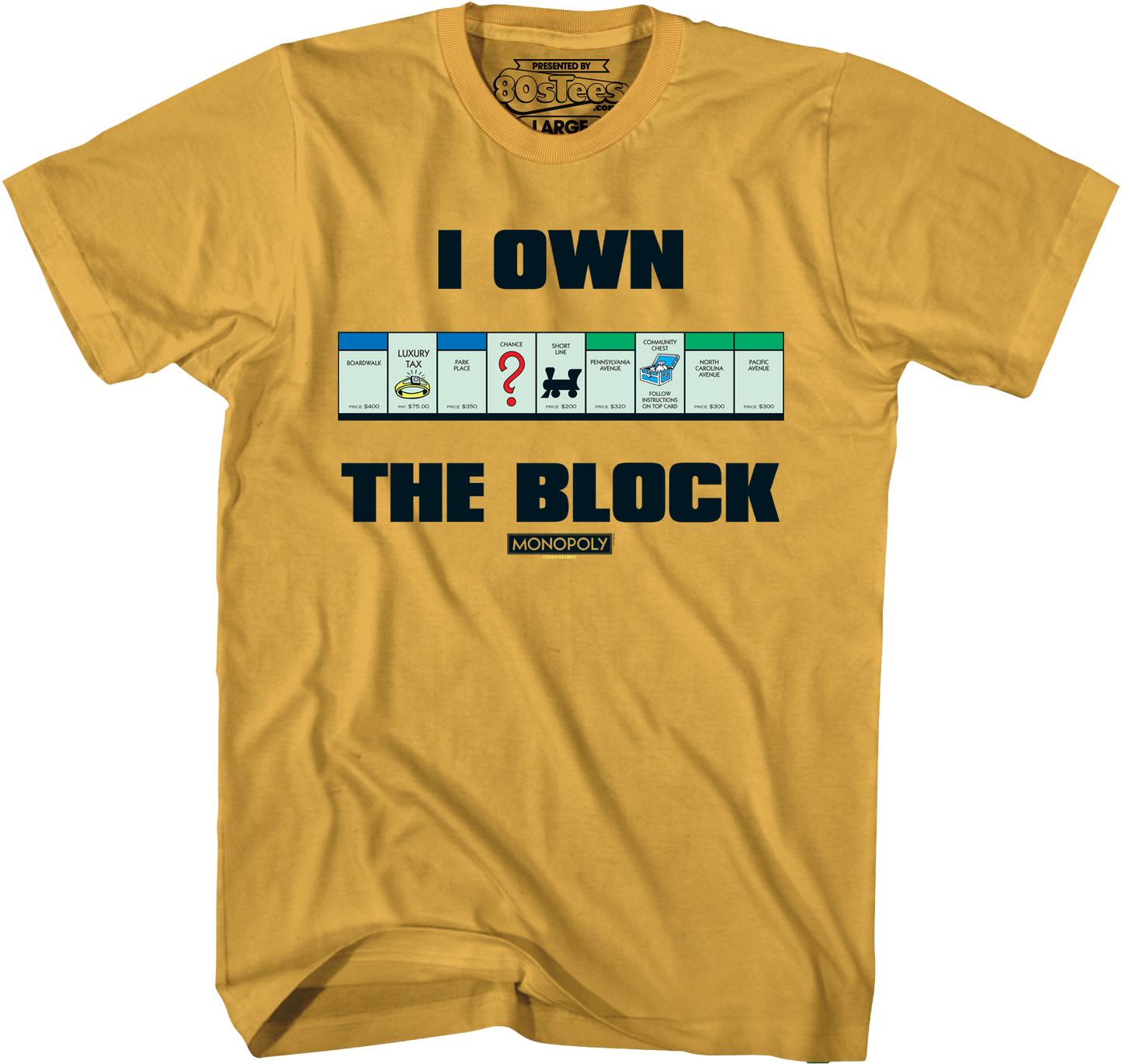 I Own The Block Monopoly T-Shirt