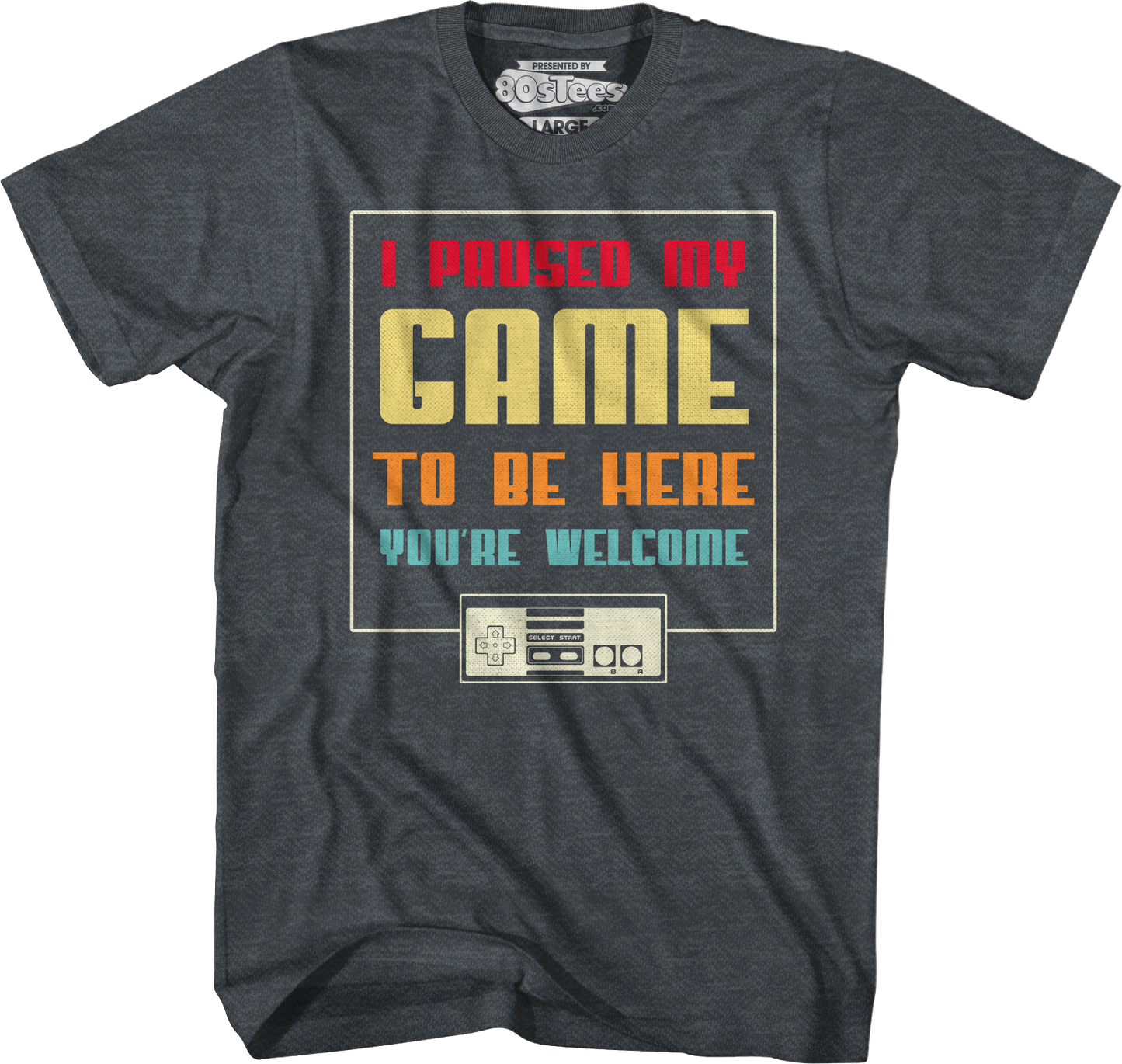 I Paused My Game To Be Here You're Welcome T-Shirt