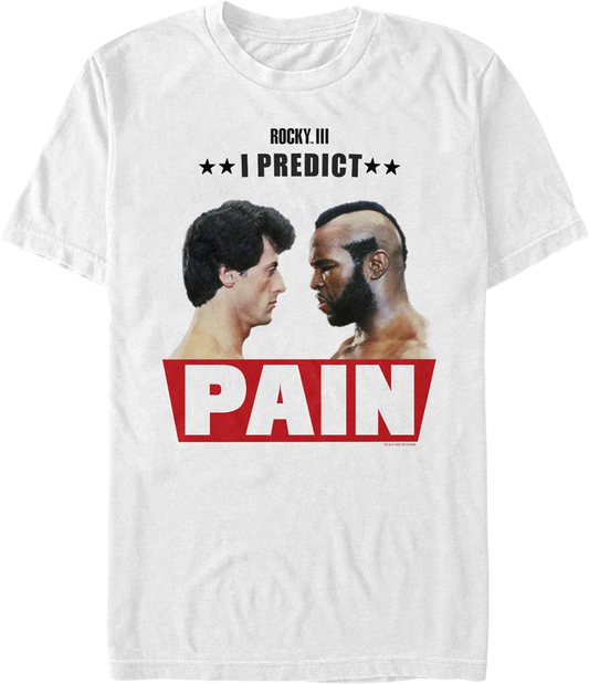 I Predict Pain Rocky III T-Shirt