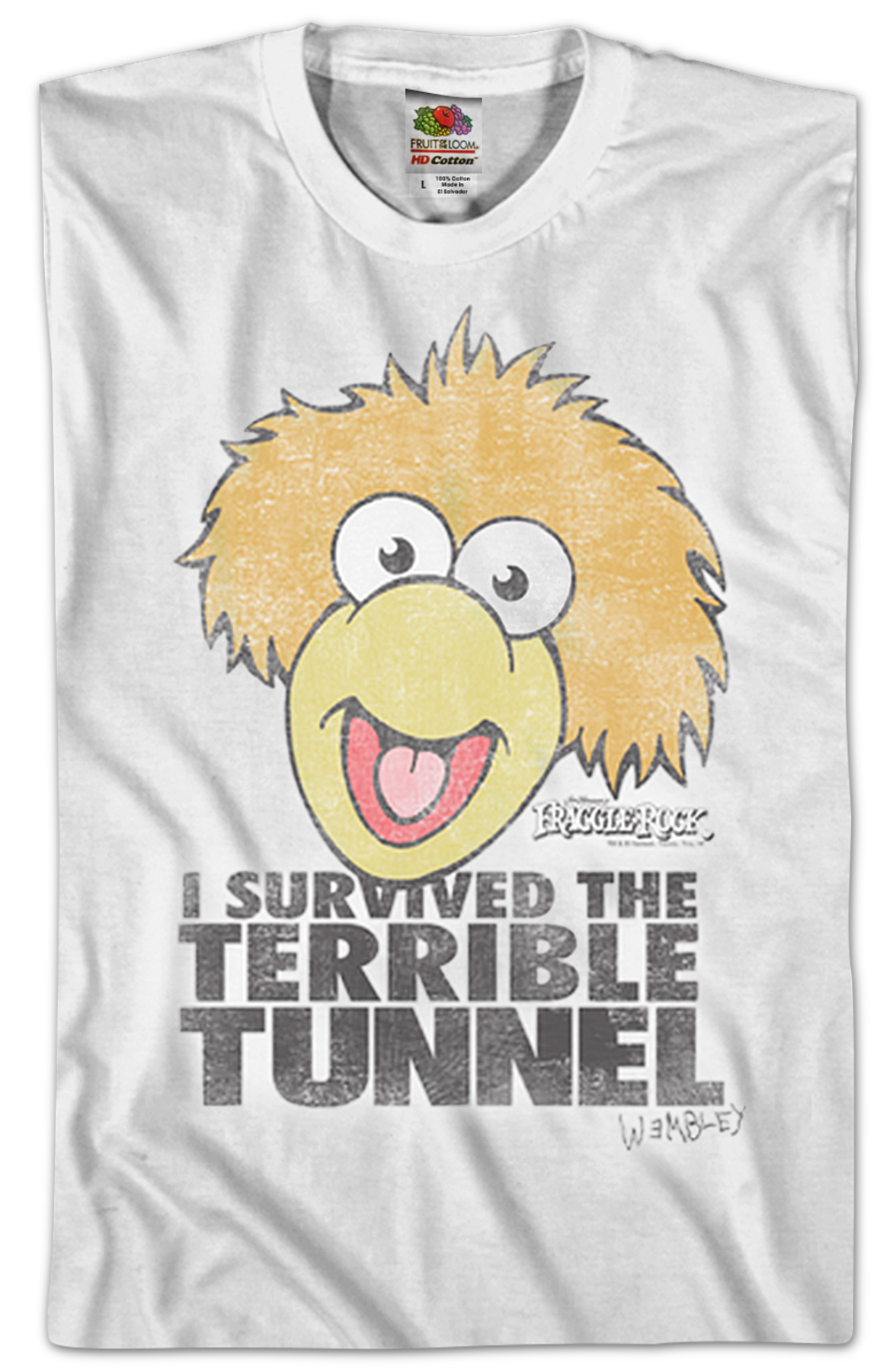 I Survived The Terrible Tunnel Fraggle Rock T-Shirt