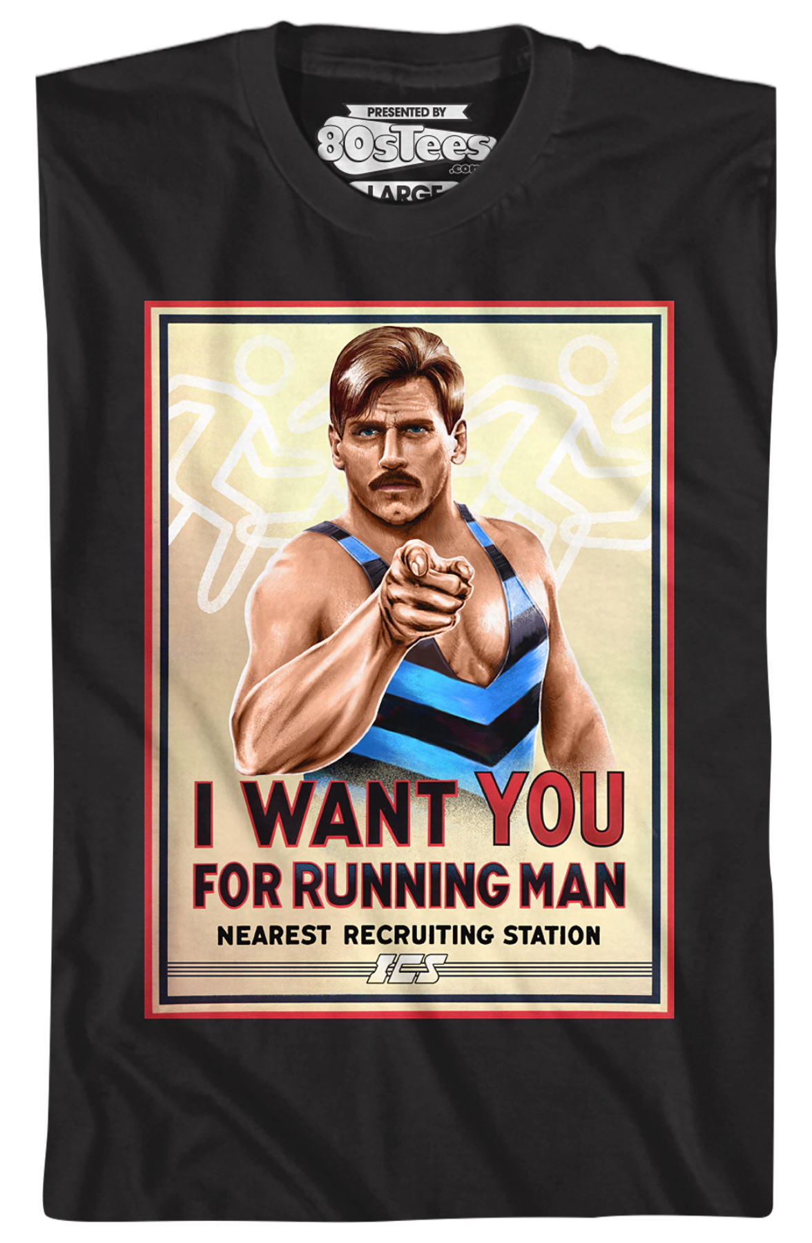 I Want You Running Man T-Shirt