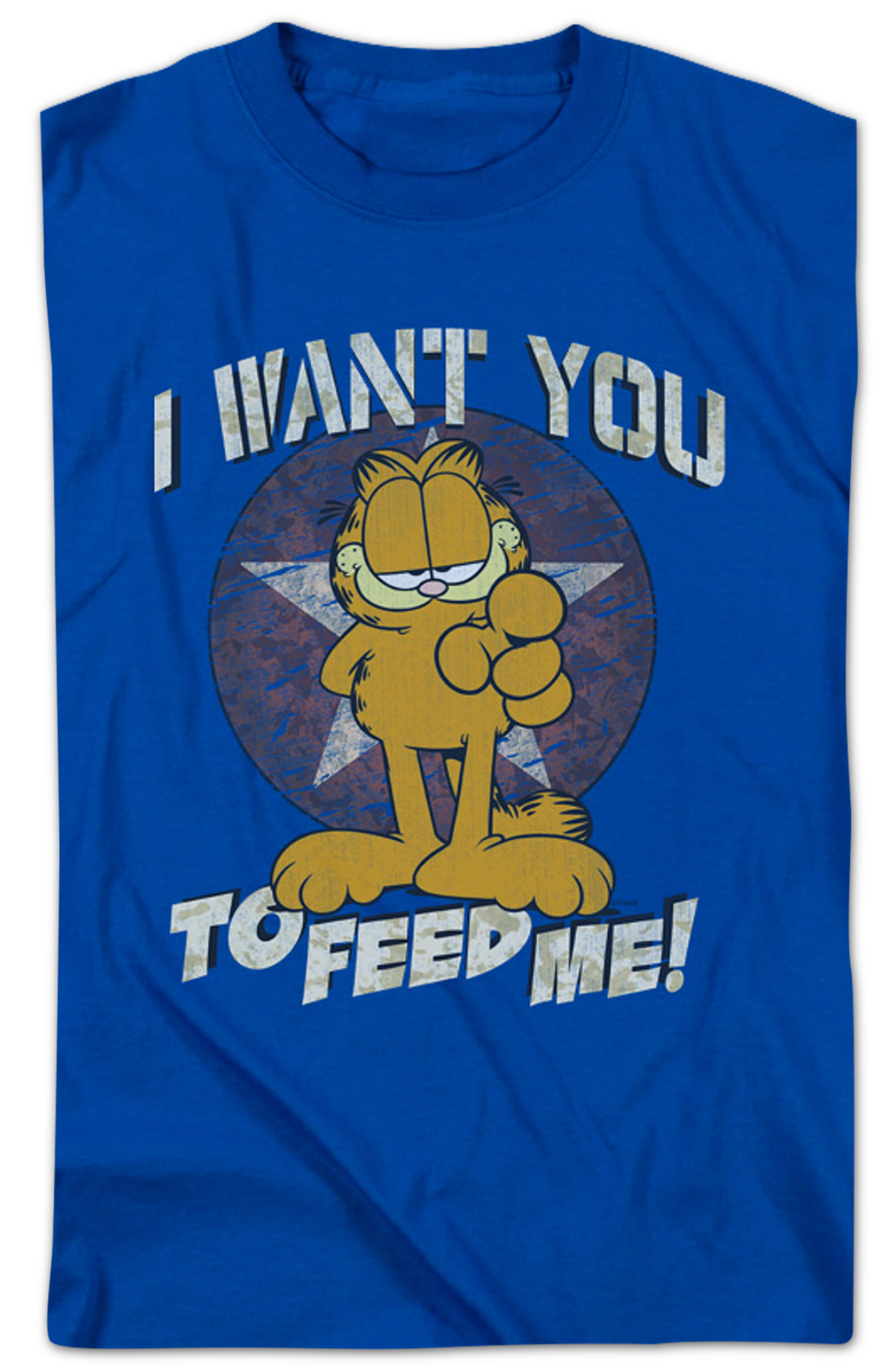 I Want You To Feed Me Garfield T-Shirt