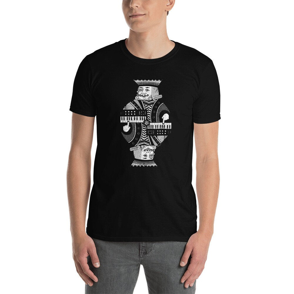 Synthesizer King Funny T-Shirt for Electronic Musician