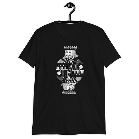 Synthesizer King Funny T-Shirt for Electronic Musician