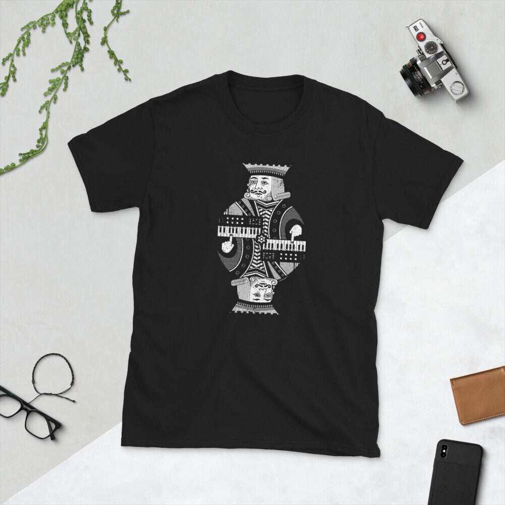 Synthesizer King Funny T-Shirt for Electronic Musician