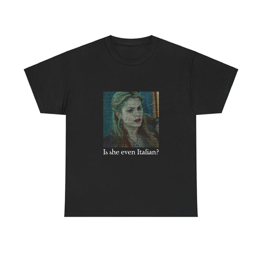 Rosalie Hale - Funny T-shirt - Is she even Italian - Twilight inspired - Unisex Heavy Cotton Tee
