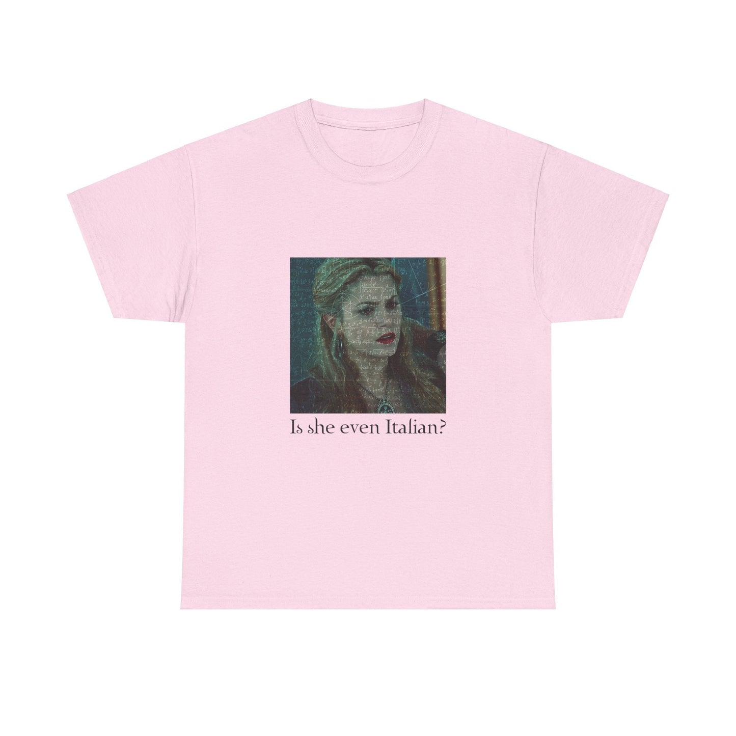 Rosalie Hale - Funny T-shirt - Is she even Italian - Twilight inspired - Unisex Heavy Cotton Tee
