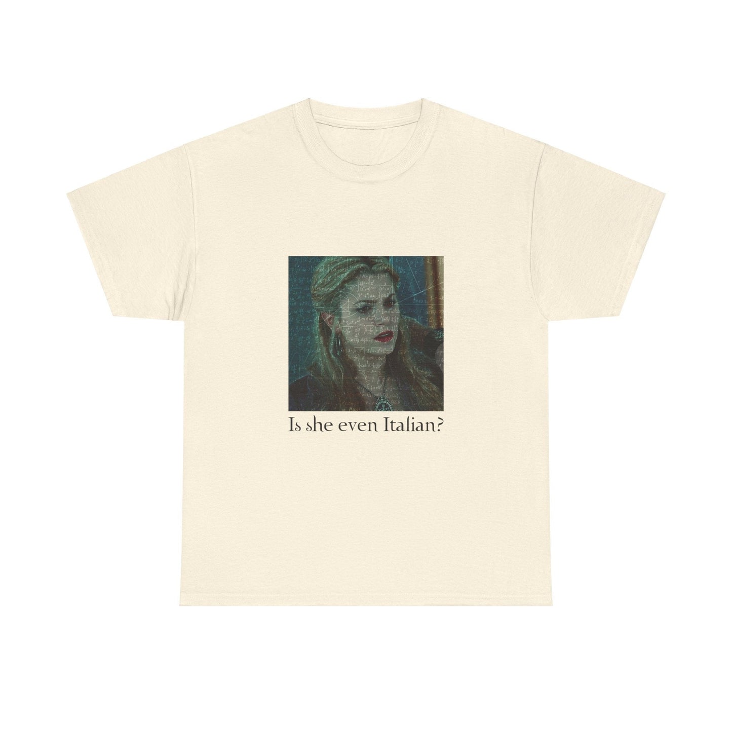 Rosalie Hale - Funny T-shirt - Is she even Italian - Twilight inspired - Unisex Heavy Cotton Tee