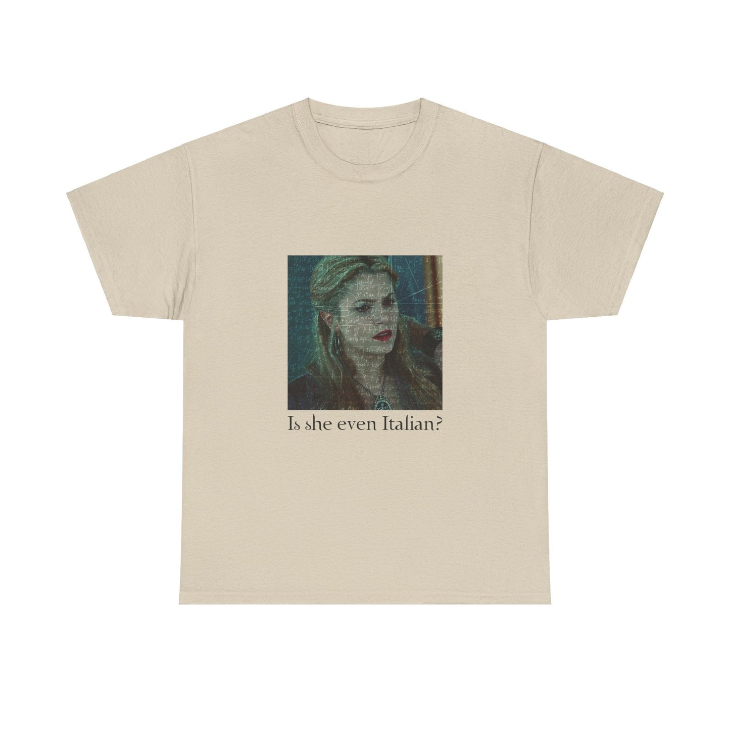 Rosalie Hale - Funny T-shirt - Is she even Italian - Twilight inspired - Unisex Heavy Cotton Tee