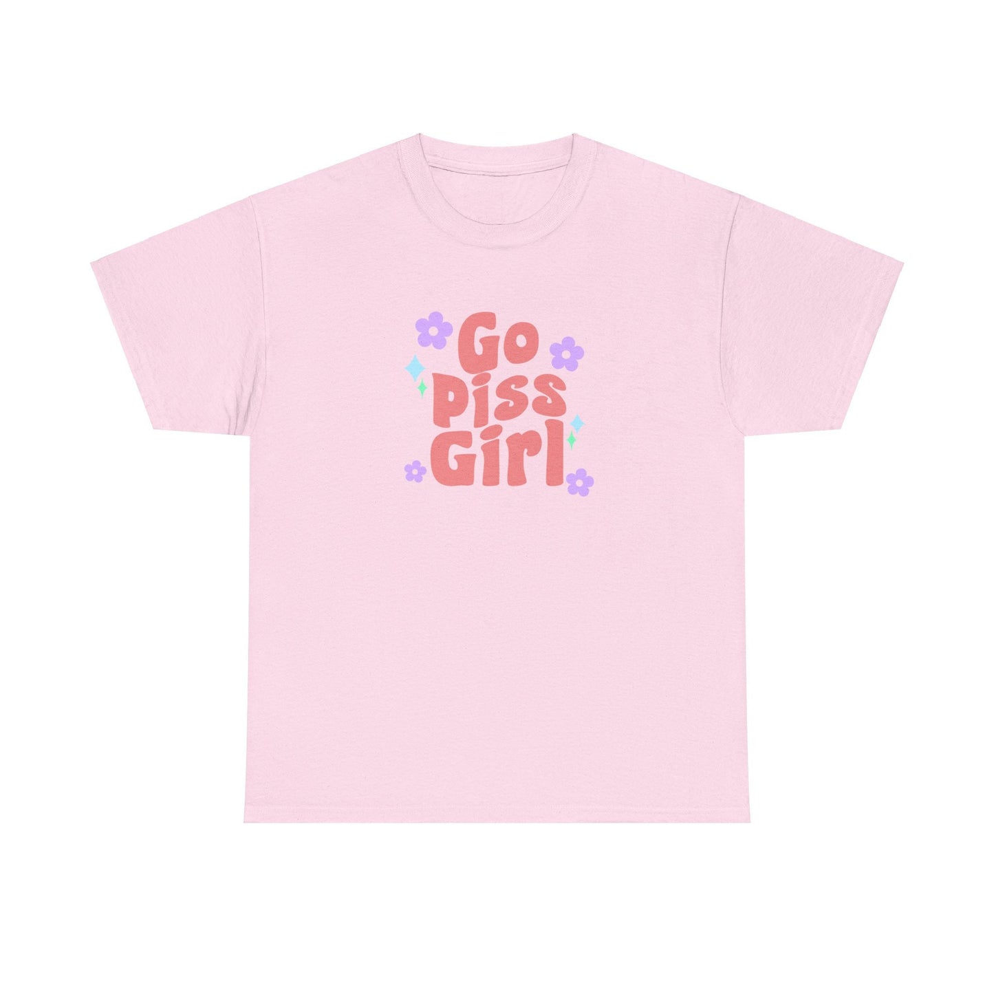 go piss girl - funny gossip girl meme - t-shirt Unisex - Heavy Cotton Tee