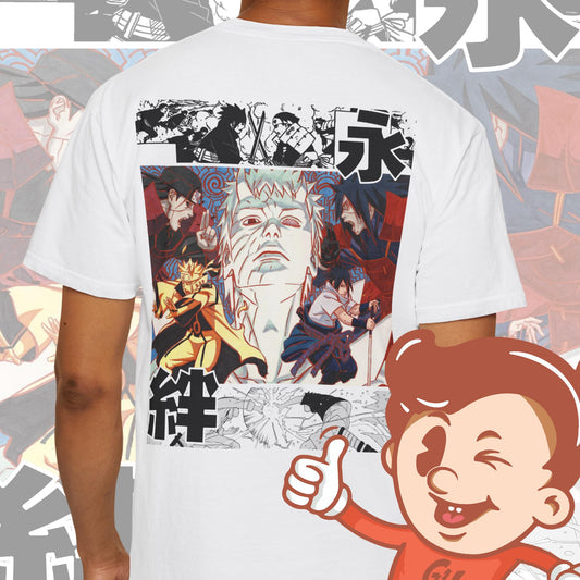 Anime Unisex T-Shirt with Bold Graphic Design Perfect for Fans, Events, Birthdays, Gifts, Casual Wear, naruto shirt, sasuke,hashirama,madara