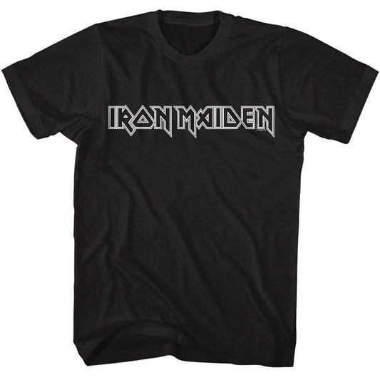 Iron Maiden Line Logo Official T-Shirt