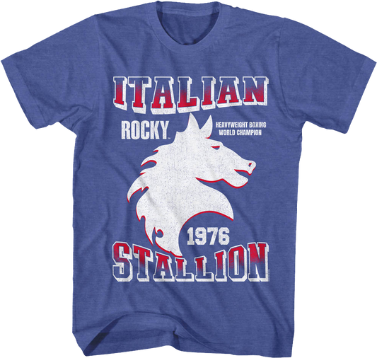 Italian Stallion World Champion Rocky T-Shirt