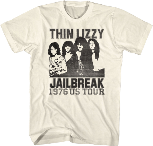 Jailbreak 1976 US Tour Thin Lizzy T-Shirt