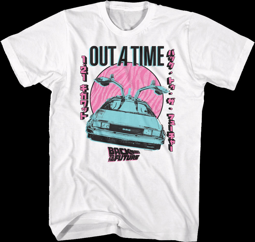 Japanese Pastel Poster Back To The Future T-Shirt