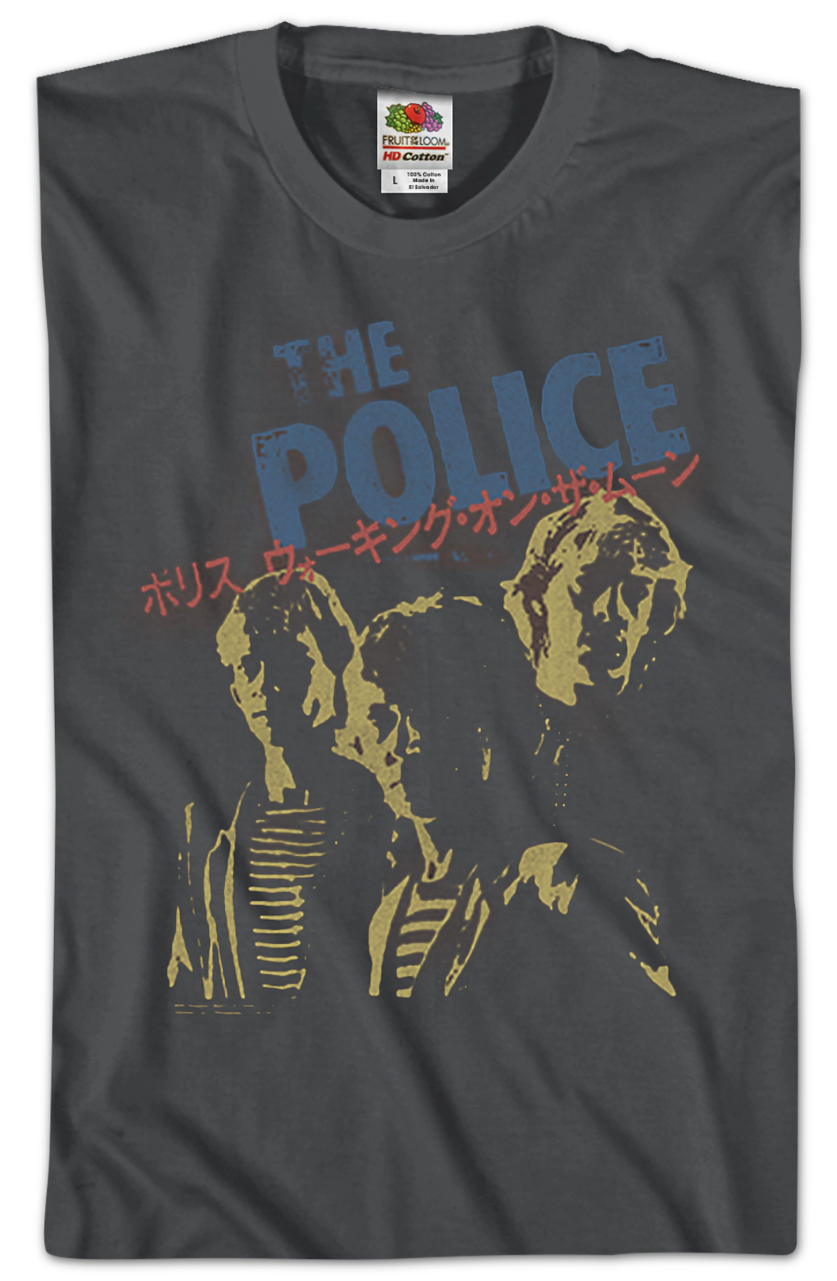 Japanese Poster The Police T-Shirt
