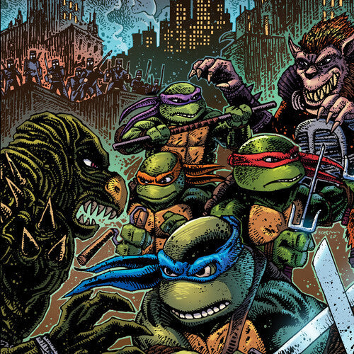 John Du Prez Teenage Mutant Ninja Turtles Part II (Original Soundtrack) (Colored Vinyl, Green, Splatter) - (M) (ONLINE ONLY!!)