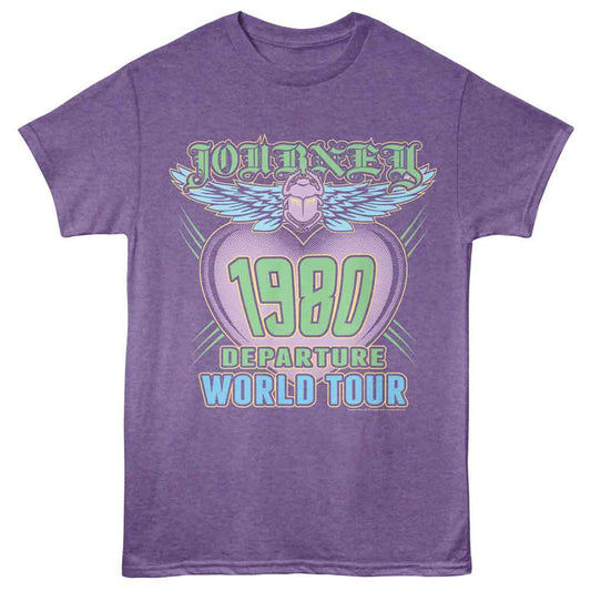 Journey Departure World Tour Purple Heather T-Shirt