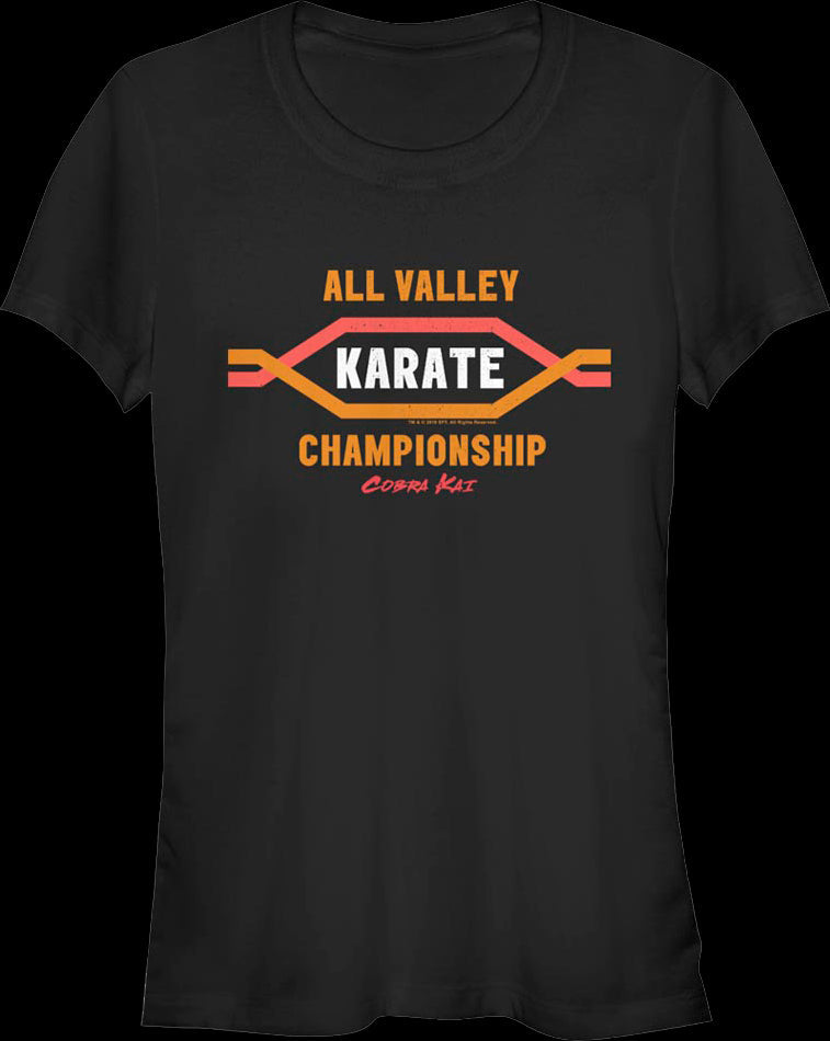 Ladies All Valley Karate Championship Cobra Kai Shirt